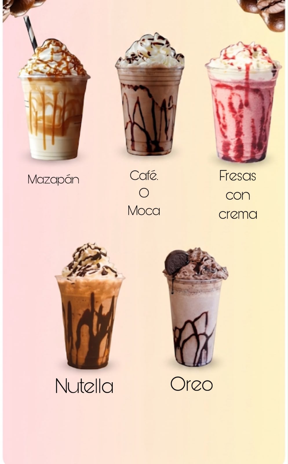 Frappé de Café y Moca